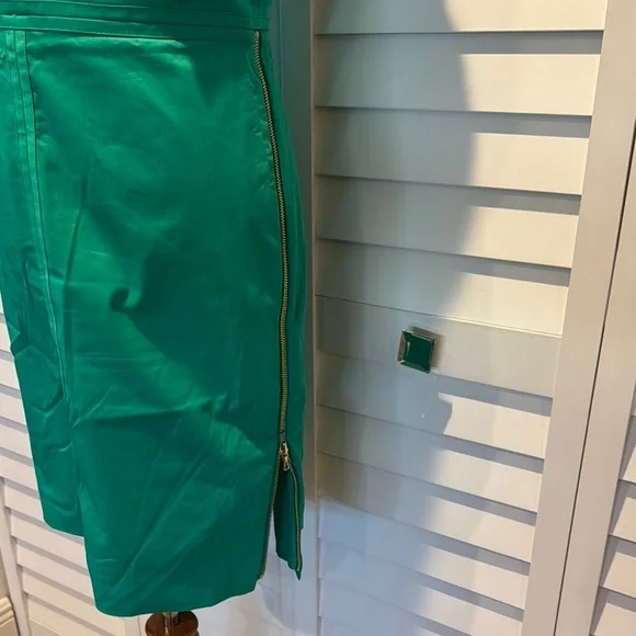 Ann Taylor Pre Owned lined Sleeveless cocktail Dress with side zipper detail. - Picture 2 of 8